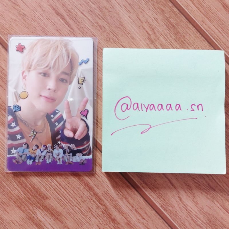 OFFICIAL PHOTOCARD PC RPC DECO KIT BTS PARK JIMIN - NAMJOON RM SEOKJIN JIN YOONGI SUGA JIMIN TAEHYUN