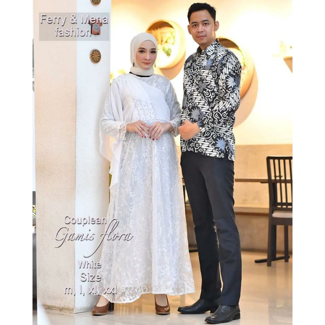 couple gamis /couple gamis flora