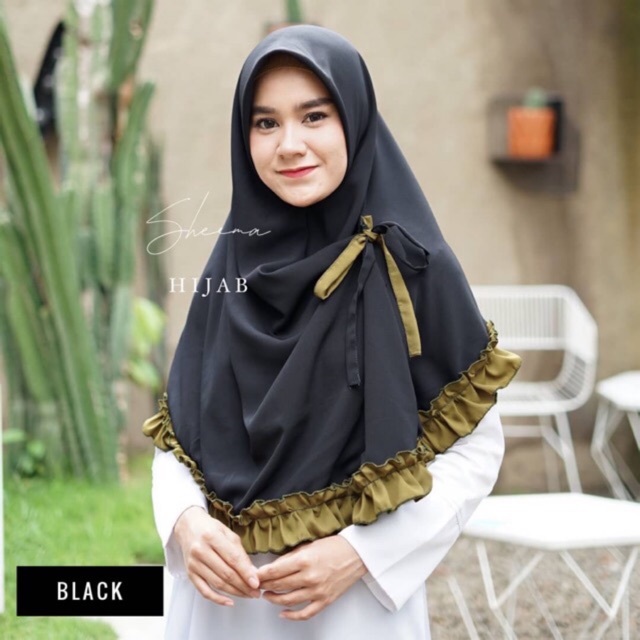 Sheema Hijab Fatinaa 2 tone