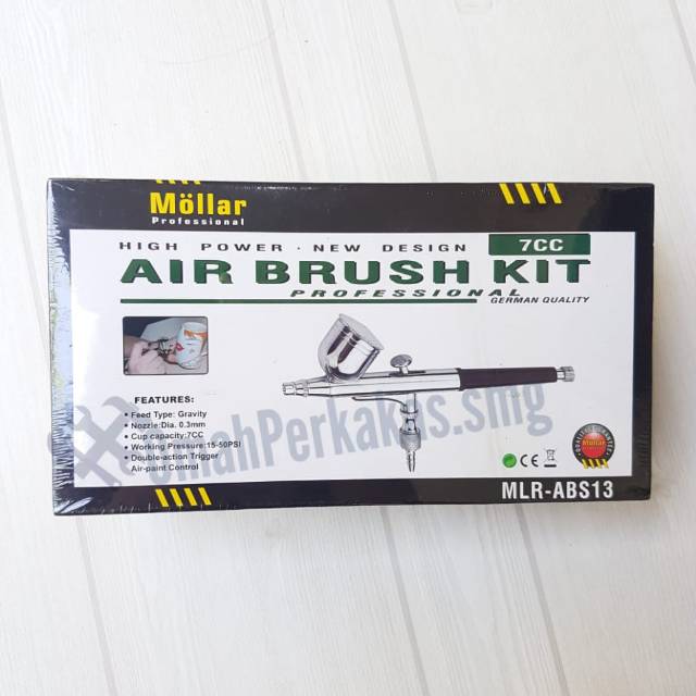 

Air Brush Kit - Pen Brush - Spray Gun Lukis MPR ABS13 7CC