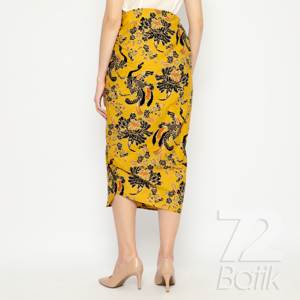 ROK LILIT BATIK Skirt Kebaya Instan Modern Wanita Warna Kuning Hitam Orange Hijau 724996 Cap 72 - Rok Batik Lilit Bawahan Skirt Kamen Kebaya Songket Batik Panjang Plisket Span Instan Jadi Bali Lembaran Premium Modern Untuk Wanita Kondangan