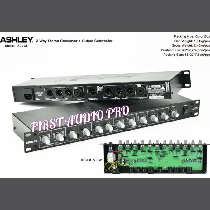 Crossover Ashley 324XL + Subwoofer