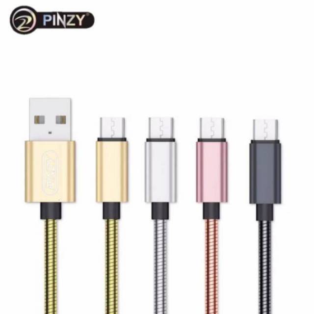 Metal Spring Data Line Pinzy King Kong V6 micro usb Support Qc 3.0