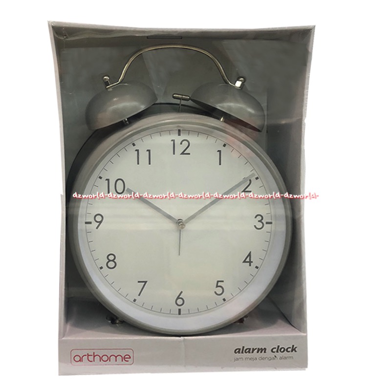 Arthome Alarm Clock Vintage 8inch Design Jam Waker Alarm Model Jadul Lama Beker Weaker Classic Jadul