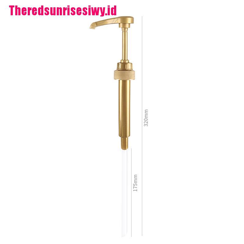 Botol Pompa Dispenser Cairan Sirup Kopi Susu Teh Jus Ukuran 8ml Untuk Torani Syrup