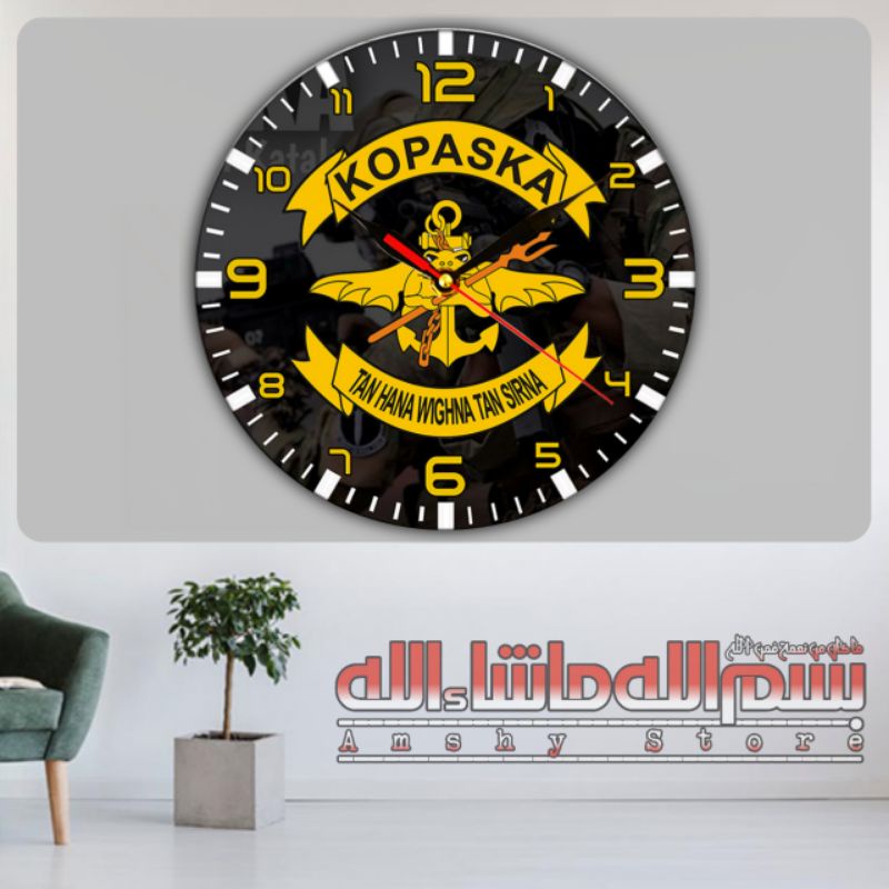 Jam Dinding KOPASKA | Jam Dinding Custom
