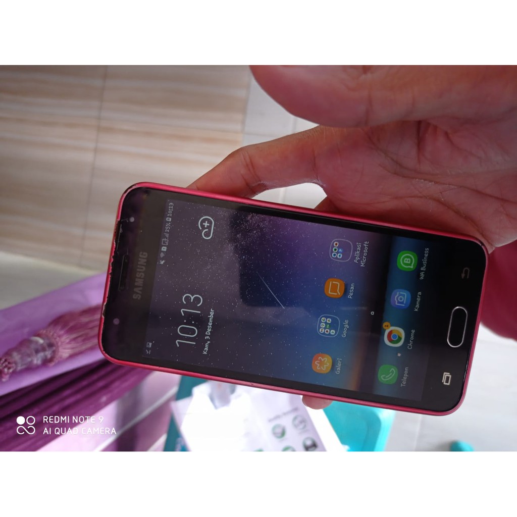 samsung j5 prime bekas. minus lcd kurang rapat