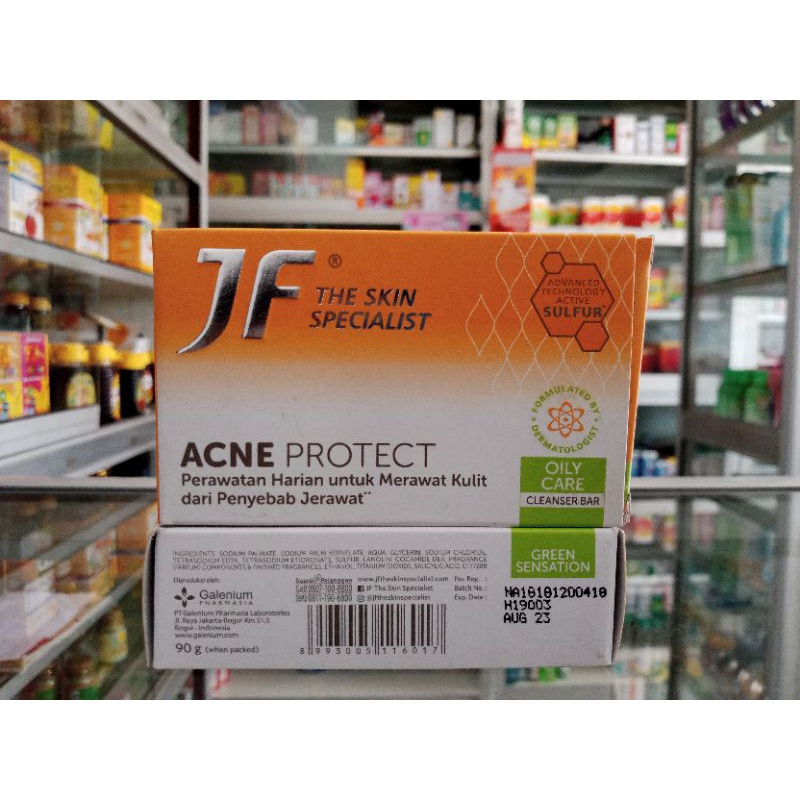 SABUN JF SULFUR ACNE PROTECT OILY CARE 90 gr