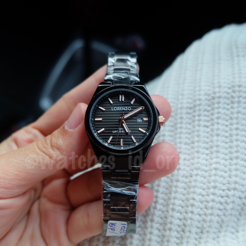 Jam Tangan Couple Lorenzo 1056 Original