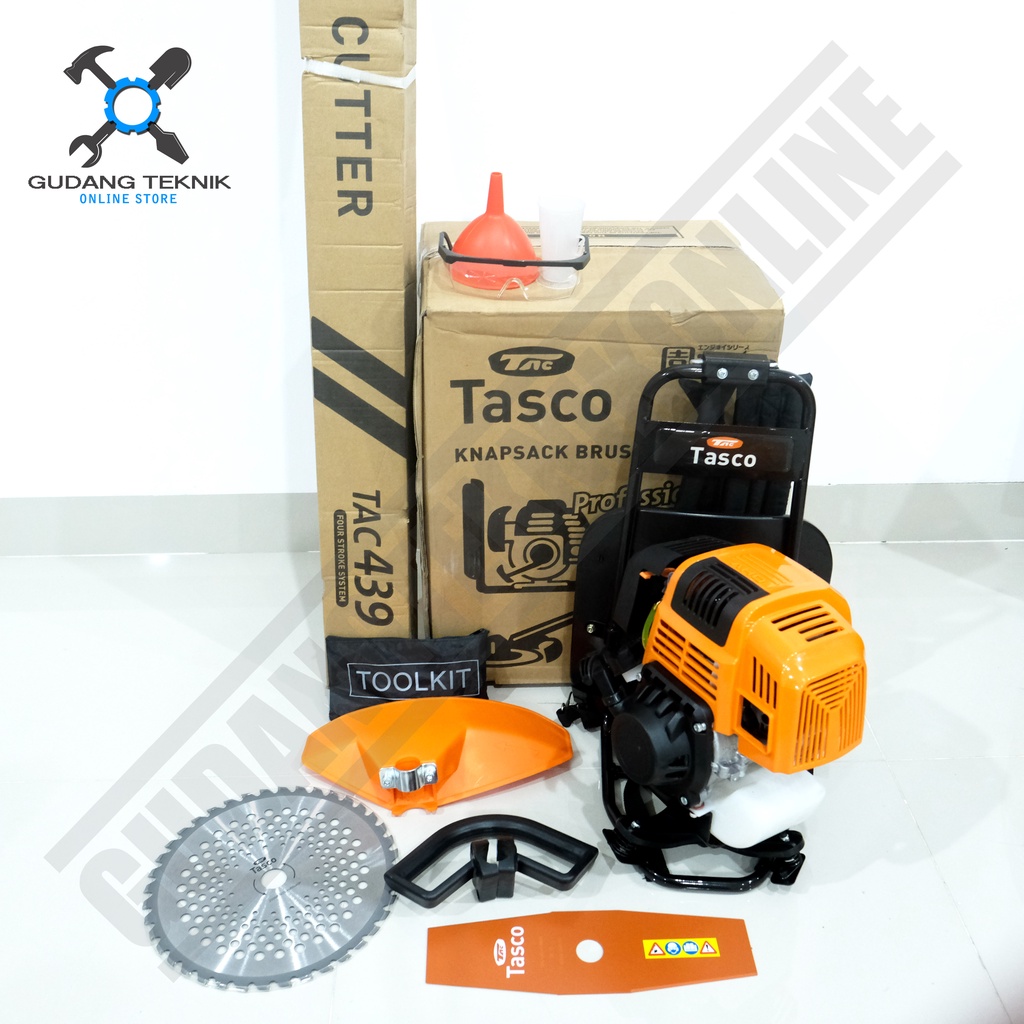 Mesin Potong Rumput 4Tak TASCO TAC439 - Brush Cutter Tasco TAC-439 4 Stroke / Mesin Pemotong Padi Paddy Reaper TAC 439 TASCO