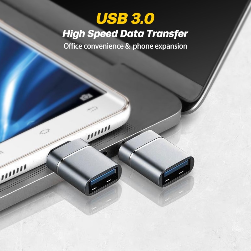 Type C To USB 3.0 OTG Adapter USB-C Male To USB Female Converter for Macbook Samsung Laptop Connector