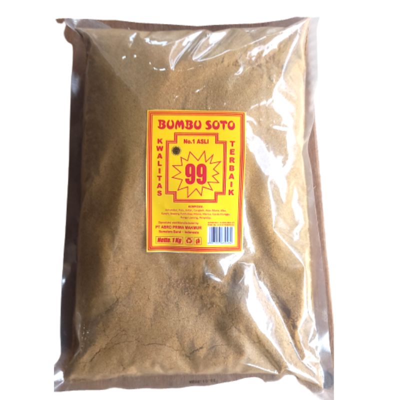 

Bumbu Soto Padang cap 99 Toko Abadi 1kg