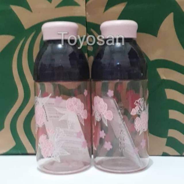 Starbucks Tumbler Acrylic Water Bottle 15 Oz - Sakura