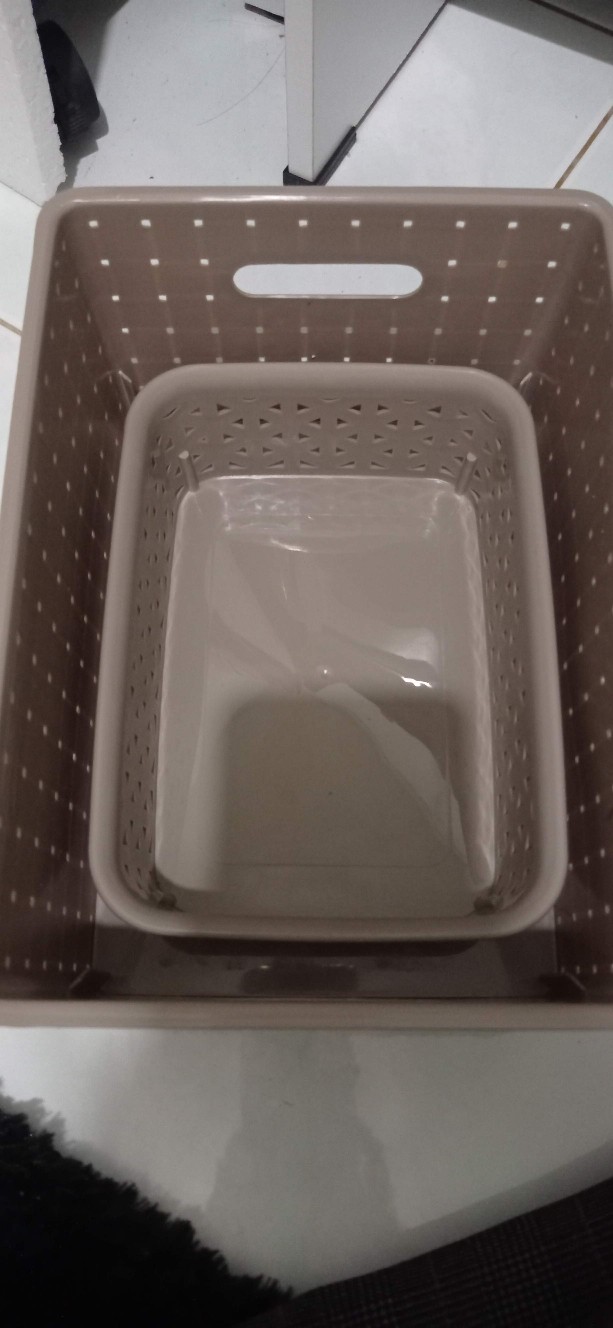 Keranjang Plastik Castalla 5790 S Hawaii Baki Nampan Tray Wadah Basket Container
