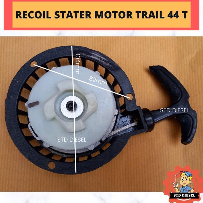 Ready Stock  Recoil Stater Mesin Motor Mini Trail Tril Gp44T Tarikan