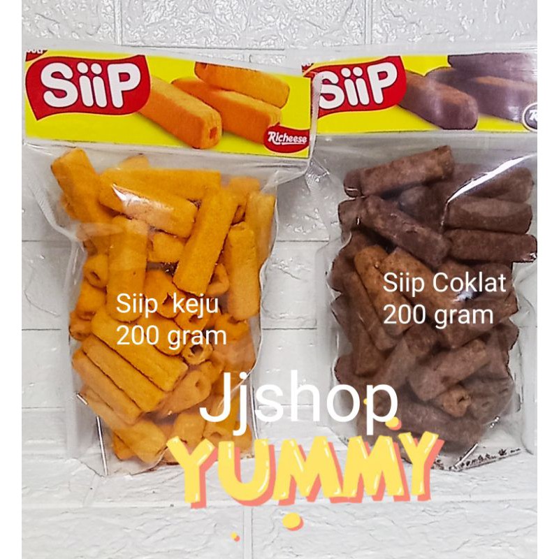 Siip repack coklat dan Siip keju 200gram