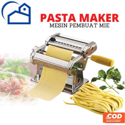 (COD) Pasta Maker Alat Penggiling Mie Molen Gilingan Mie / Sistik/ Pangsit Termurah
