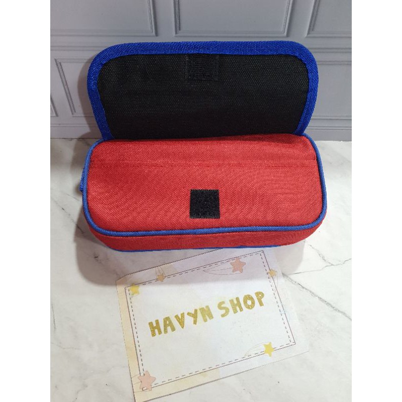 kotak pensil kain TUTUP B T S BT 21/pencil case canvas  B T S BT-21-2