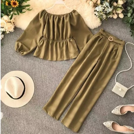 BAJU WANITA TERBARU KEKINIAN MODIS SETELAN BAJU KAOS TRAINING ATAS BAWAH FULL BABYTERRY