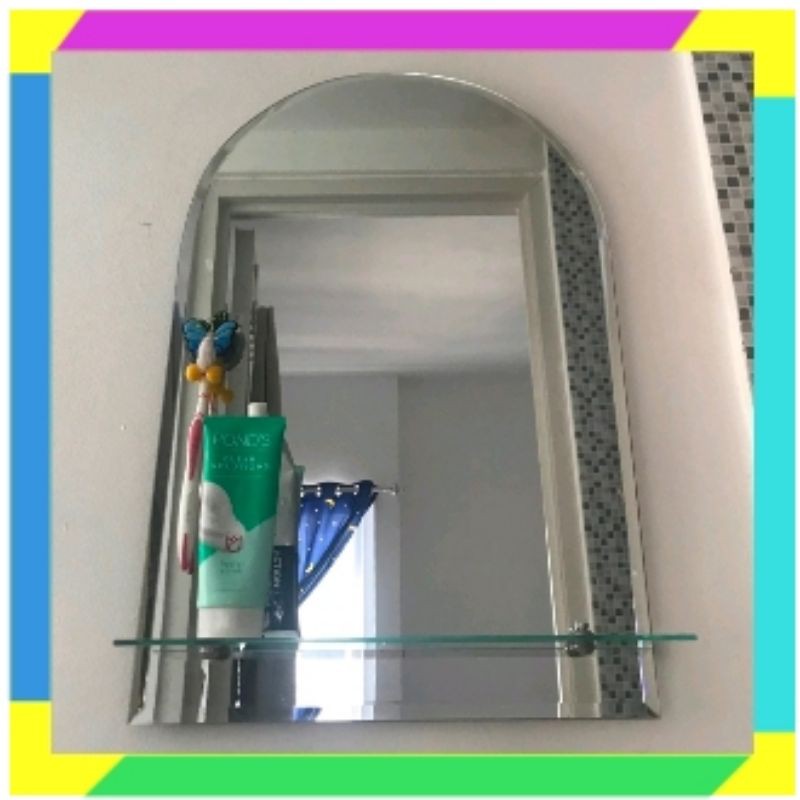 Kaca cermin wastafel polos 40x60 kaca rias cermin tias Kaca cermin wastafel polos 40x60 kaca rias cermin tias