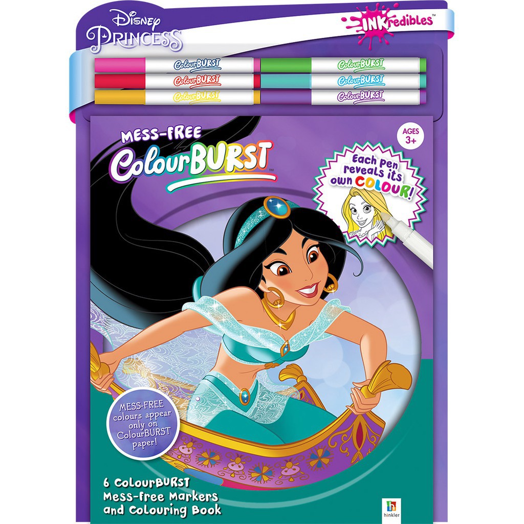 

Buku Import - COLOUR BURST DISNEY PRINCESS COLOURING KIT - Asli Segel