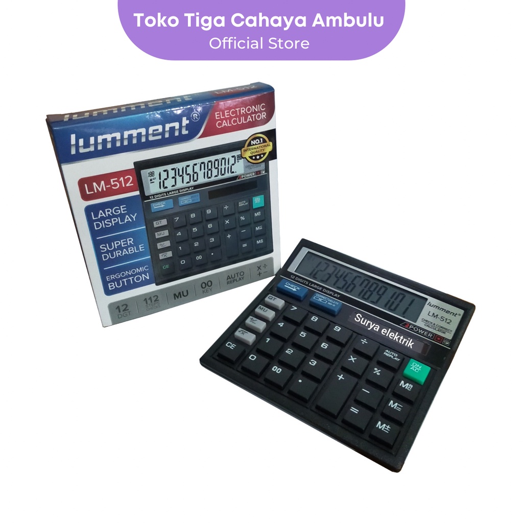 

Kalkulator Lumment 12 Digit