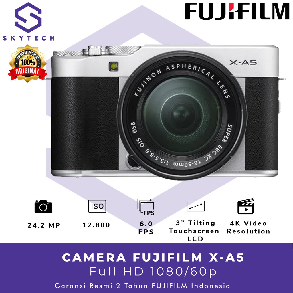 KAMERA MIRRORLESS  FUJIFILM X A5 KIT