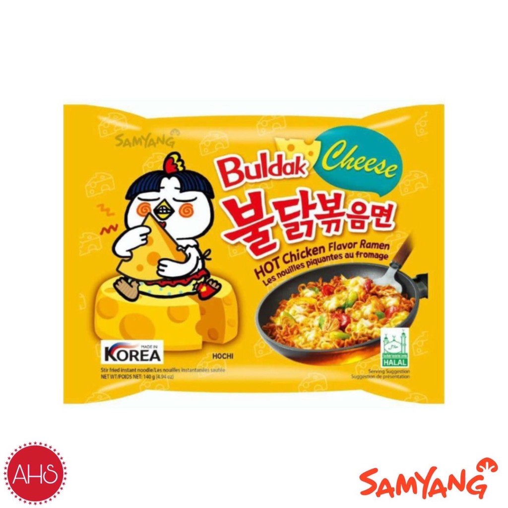 

Samyang Hot Chicken CHEESE 140g
