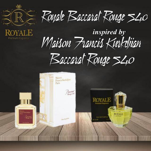 Royale Baccarat Rouge 540 Inspired By Maison Francis Kurkdjian Baccarat Rouge 540 Shopee Indonesia