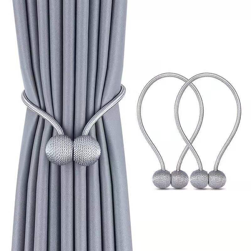 [BISA COD] TALI MAGNET PENGIKAT TIRAI GORDEN / MAGNETIC CURTAIN TIE ROPE