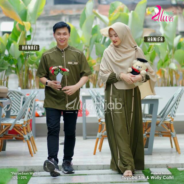 Hanafi Hanifa Couple By Alwa Hijab