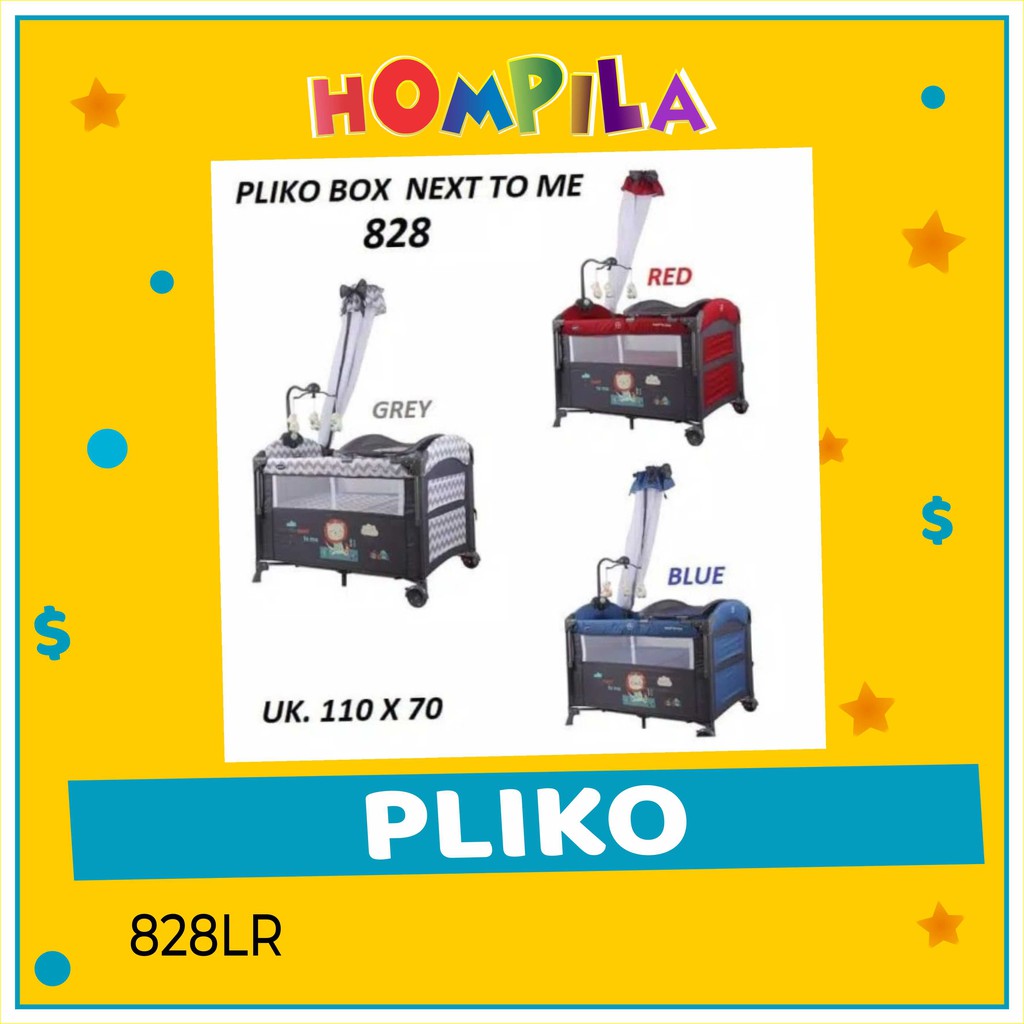 ❤ HOMPILA ❤ BOX PLIKO 828LR / TEMPAT TIDUR BAYI / BOX LIPAT / BOX BAYI