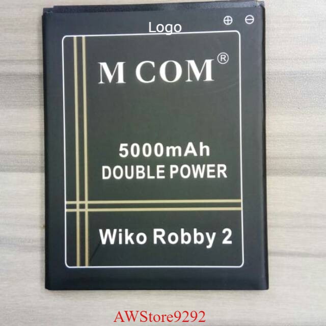 Mcom Battery Batre Baterai Double Power Mcom Wiko Robby 2 Roby 2 - 3921