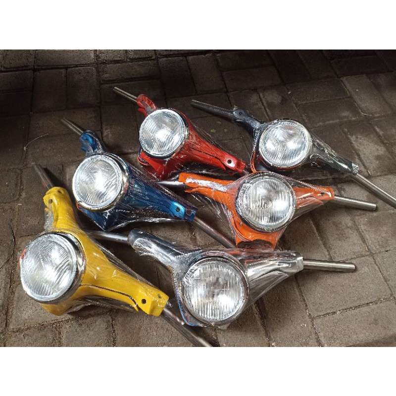 BATOK C70 KEPALA C70 SET LAMPU DEPAN