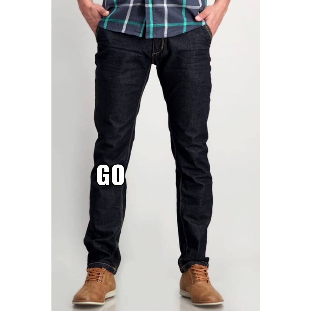 gof 32 CARDINAL CBCBP Celana Panjang Jeans Pria Pencil Stretch Slimfit Super Skinny Sobek Bermuda