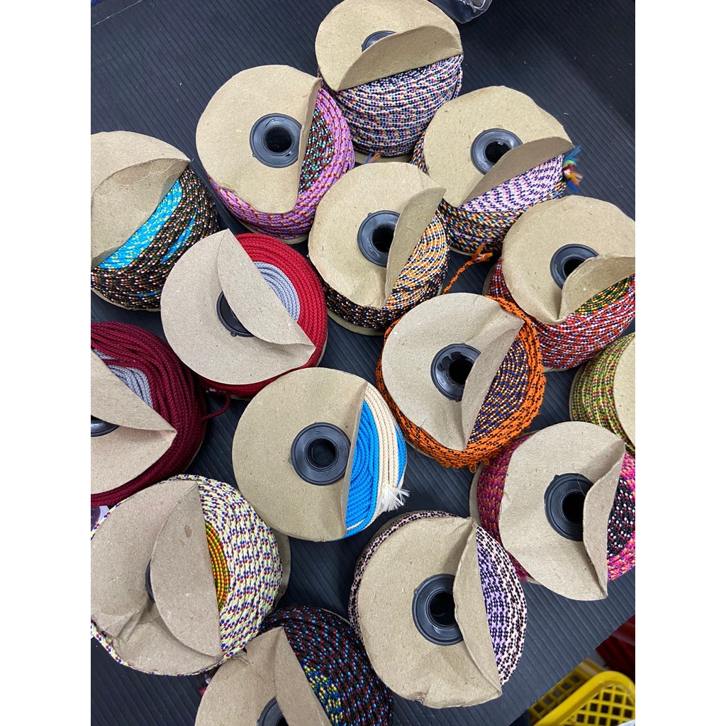 OBRAL 1roll Prusik 2mm 50-55meter 1roll Mix Warna RANDOM