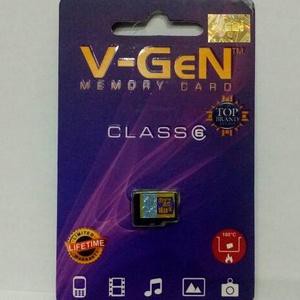 MICRO SD V-GEN 16GB CLASS 6 ORIGINAL 100%