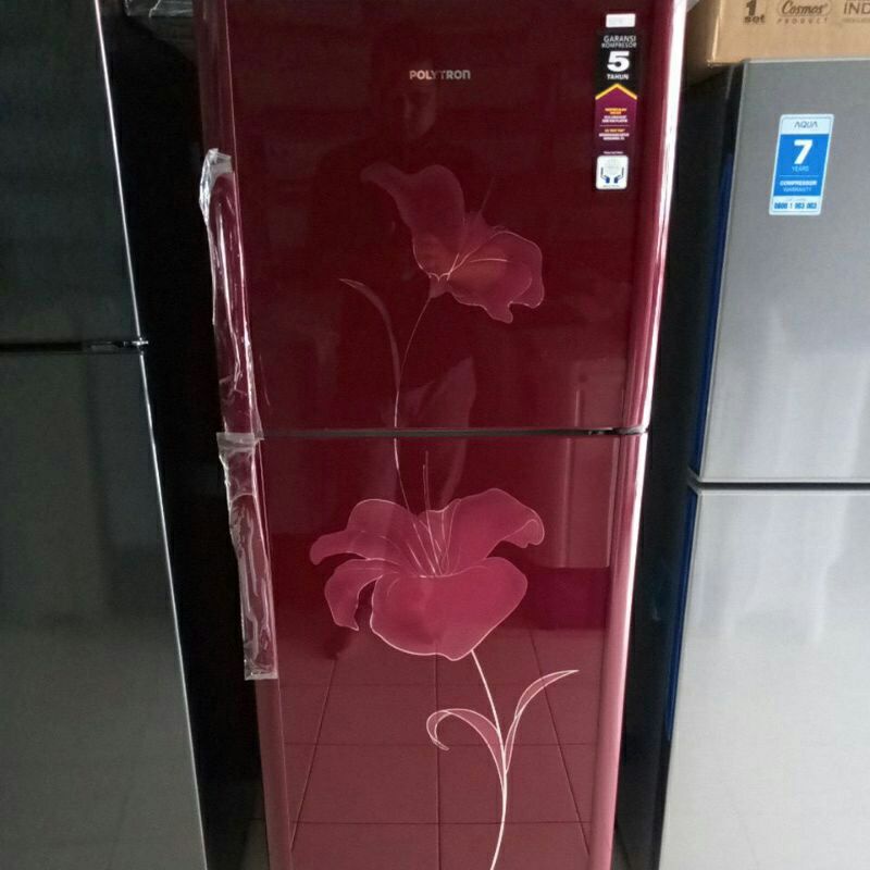 Polytron Kulkas 2 Pintu - PRM21BLR