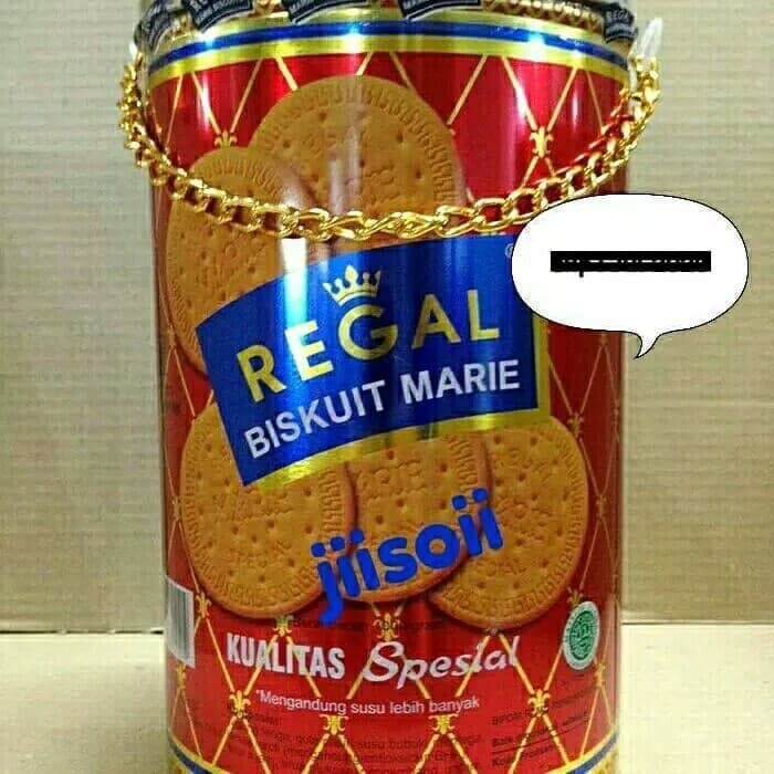 

Marie Regal Biskuit Kualitas Special kaleng 1 kg