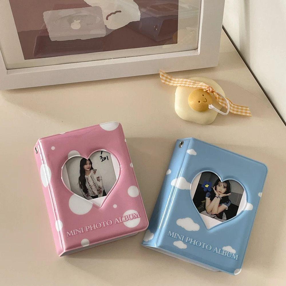 Needway  Album Foto Kawaii 3inch Photocard Holder Card Stock Collect Book Kartu Nama Name Card Book