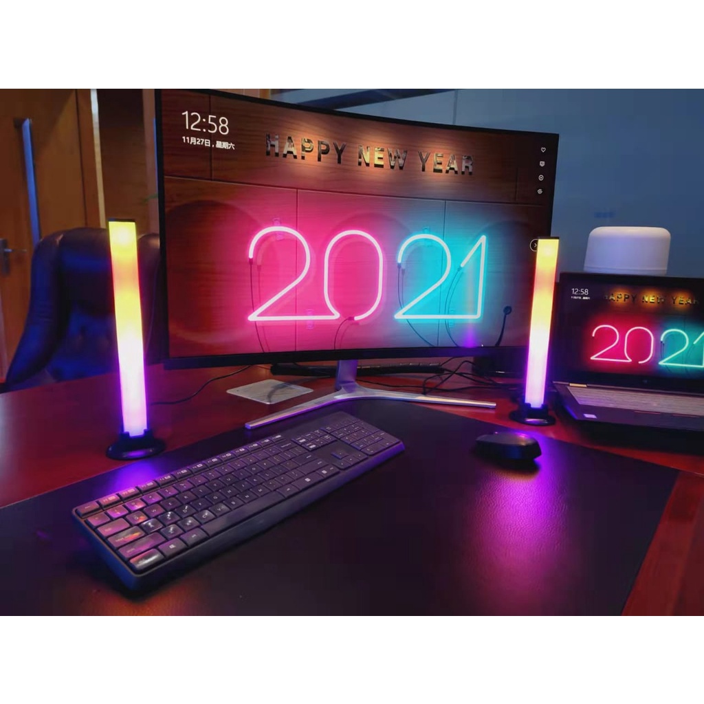 Lampu Sensor Suara Musik Disko Bar Light RGB Musik Bar Sound Sensor Suara Lampu Disco Music Bar Stri