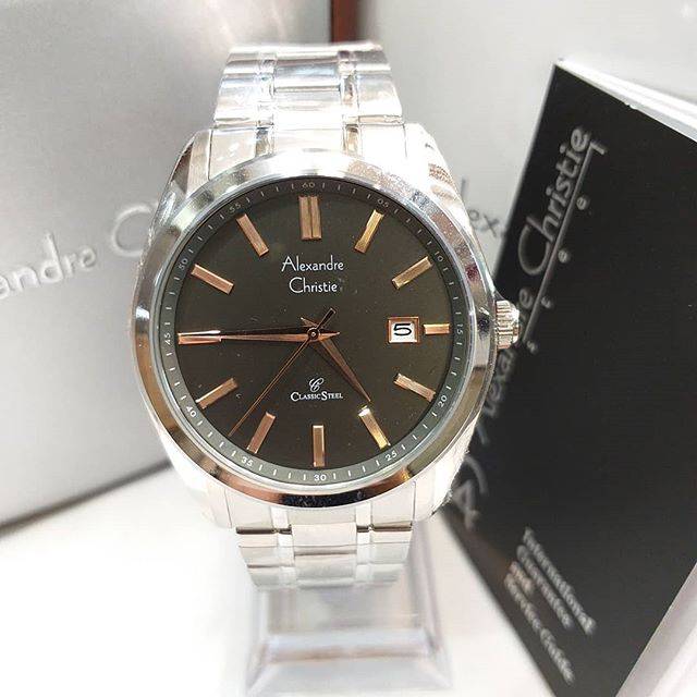 Jam tangan pria alexandre christie 8514MD jam tangan alexandre christie original