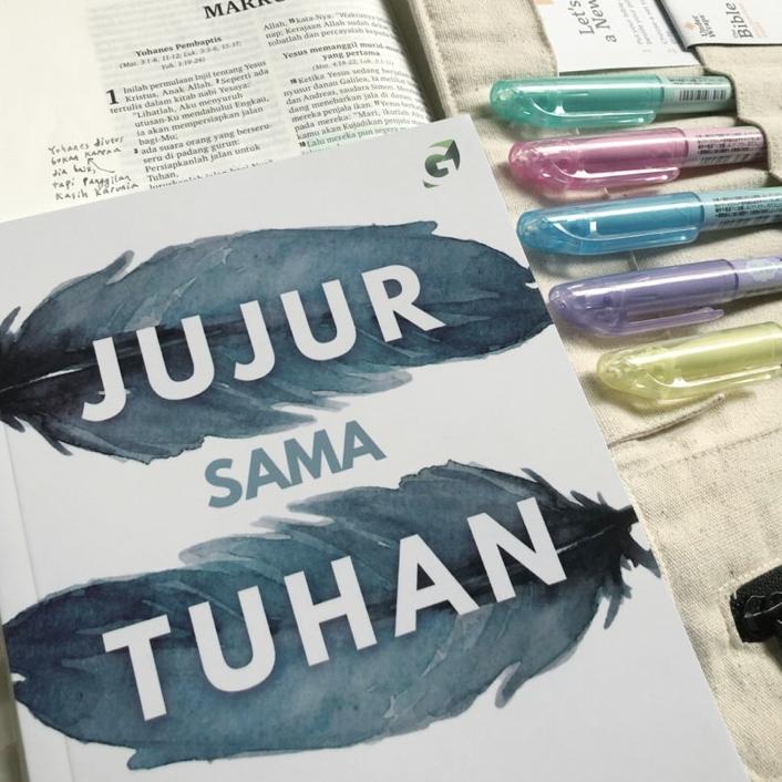 "TGA.15Jl22o" Buku Jujur Sama Tuhan - Buku Revy Halim (Buku Rohani Kristen)