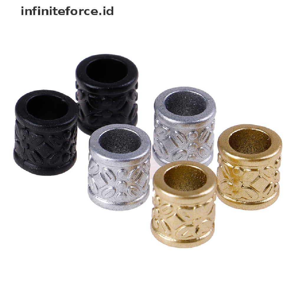 Infiniteforce.id 10pcs / Pak Klip Cuff Aksesoris Rambut Gimbal Wanita