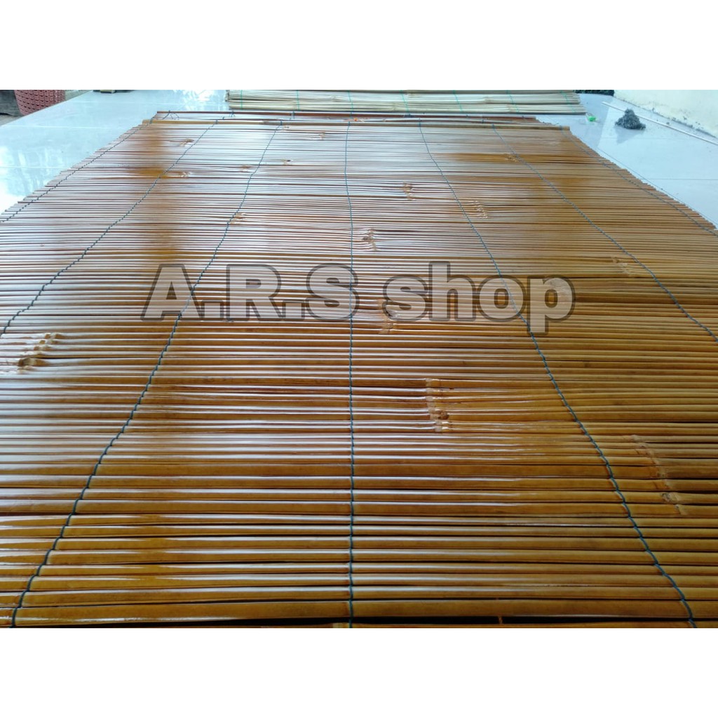 Tree Am Pm Tirai Bambu , Krey ,Kerey , Kerai Biasa Dan Vernis Uk 1.5 X 2 Meter