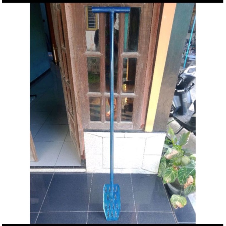 Osrok Padi Sawah Alat Matun Garuk Rumput 20cm Gagang Besi