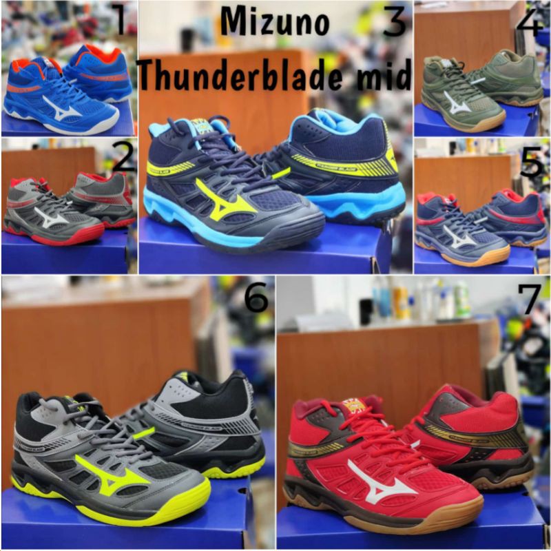 MIZUNO THUNDERBLADE MID PREMIUM/SEPATU VOLI/SEPATU MIZUNO