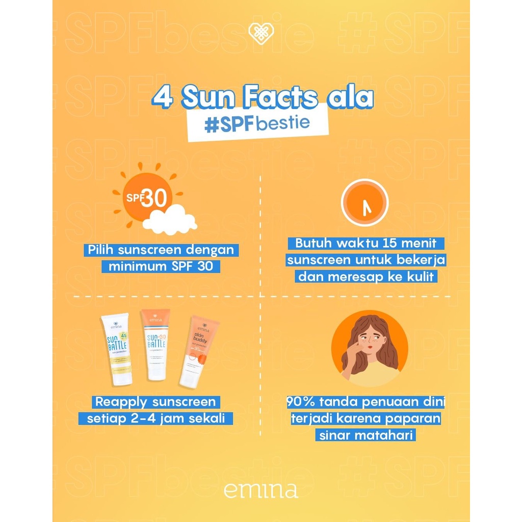 (Emina) Sun Battle SPF 30 - Sun Battle SPF Sun Protection