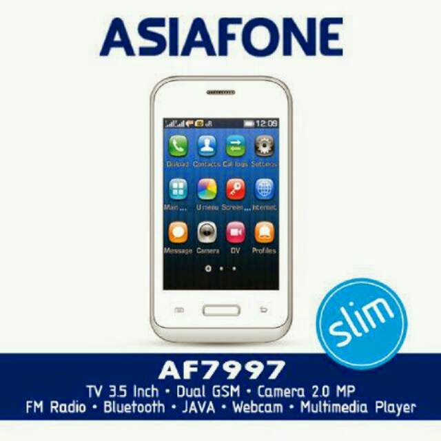 Hp Asiafone AF7997 Handphone Tv murah
