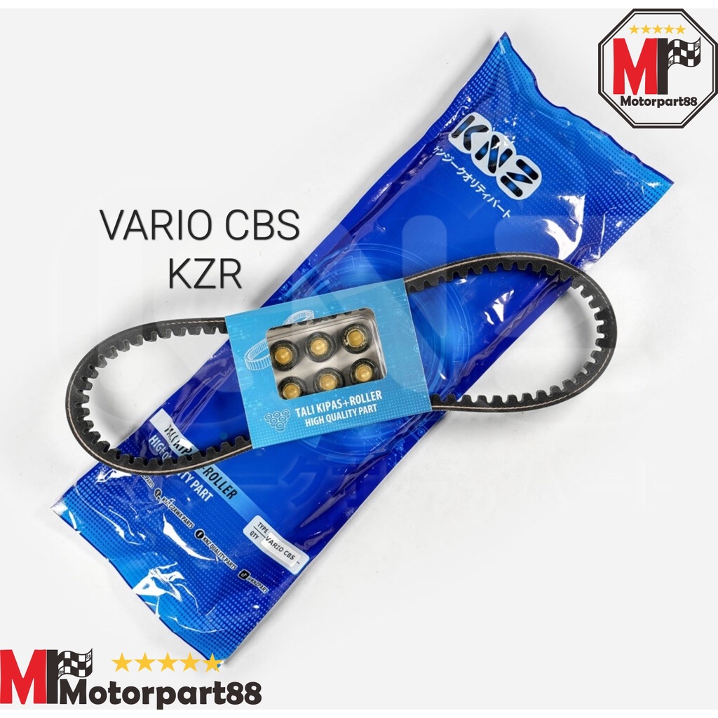 VAN BELT KNZ V BELT FAN BELT PAKET VARIO CBS TECHNO 125 KZR KNZ